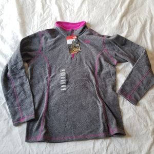 NWT North Face fleece half zip